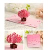 3D Card, Cherry Blossom Pop Up Card Valentine’s Day Card,