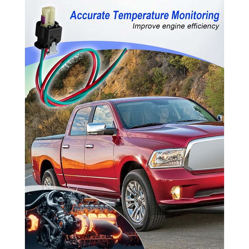 Intake Air Temperature Sensor Fit for Chrysler 200 Dodge Jeep