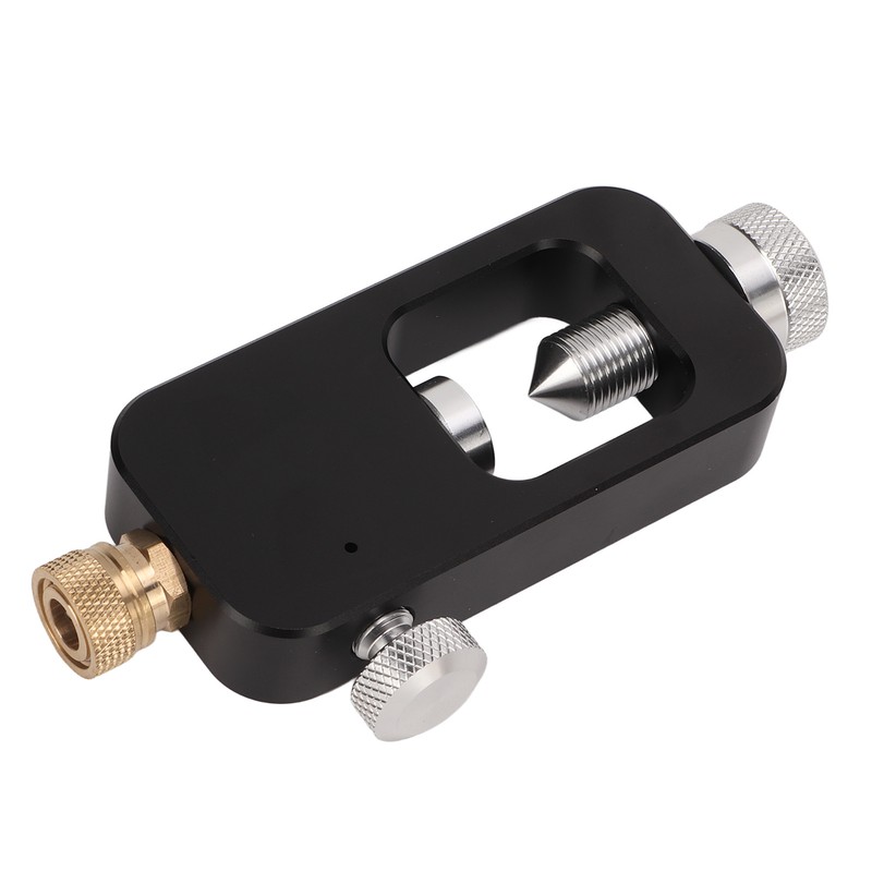 Aluminium Alloy Diving Oxygen Cylinder Refill Adapter Black Anti Rust