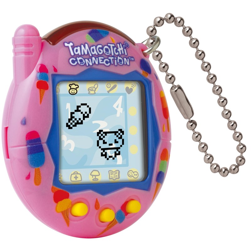 Tamagotchi Connection Ice Cream Shell Virtual Pet Interactive Game Ages