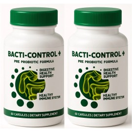 Bacti Control 2 Bacti Control Probiotics Digestive Immune Health Gut Health Detox Supplement