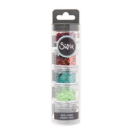 Sizzix Making Essential Sequins & Beads Muted 5g per Pot 5PK | 665689 |Chapter 2 2022
