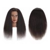 Training Head Maniqui Cabeza Cabello Natural Negro #2 40.6 Cm