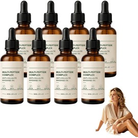 Aceite corporal antiedad, aceite corporal péptidos, anticelulítico. (8PCS) Reduce líneas expresión realza luminosidad piel. Rápida absorción. Ligera no grasa. Apta para todo tipo de piel. Hidratante.