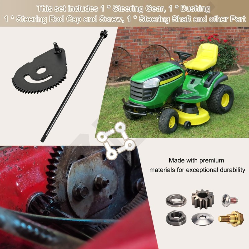 738-0919 Steering Shaft with Bushing & 617-04094 Steering Gear Kit
