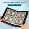CLOKORIA Trading Card Binder,440 Cards Collectible Trading Card Holder Case