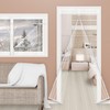 Transparent Windproof Vinyl Curtain for Front Door and Windows AG Vinyl for Window 200x165 2ea
