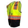 Fierce Safety Surveyors Class 2 Meshed Vest with Orange Trim