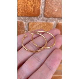 Prime Jewelry 269 14K Gold Filled Hoop Earrings Jewelry For Womens Cadenas Arrecadas Mujeres