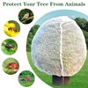 TLSTGO 10x10FT Large Fruit Tree Netting with Zipper and Drawstring