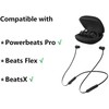 BLLQ Memory Foam Tips Compatible with Powerbeats Pro Replacement Ear