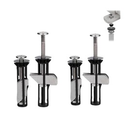 2pcs Heavy Duty Toilets Seats Fastener,Toilet Seat Fixings,Heavy Duty Toilet Se-at Bolts,Universal Toil-et Se-at Bol-ts And Screws,Stainless Steel Toil-et B-olts,Easy Installation and Maintenance