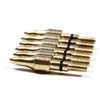 TOPARCHERY 12/24 pcs Broadheads 100 Grain Steel Screw-in Arrowhead Arrow