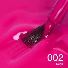 CHILLICATTY Color Gel Nail Polish 1 Pcs 15ml (0.51 floz), HEMA HPMA & TPO-Free, Pro Formula Neon Pink gel polish Soak Off UV LED Nail Lamp Salon-Quality Wear Ideal for DIY at home & Nail Salon