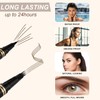 LAVONE Eyebrow Makeup Kit, with 4 Tip Waterproof Microblading Eyebrow