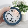 Chedin 10 cm Round Alarm Clock, Children's Alarm Clock, No