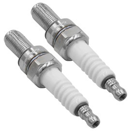 Caltric Spark Plug for Kawasaki Prairie 650 700 4x4 2002-2006 / Eliminator 125 2001-2009