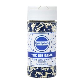 Mystic Sprinkles The Big Game Jimmy Mix 3oz Bottle (Navy Blue & White)