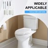 atnayo Toilet Seat Fittings, Toilet Seat Bolts Pan Floor Fixing