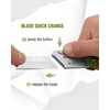 WORKPRO EDC Folding Utility Knife, Mini Box Cutter with Quick