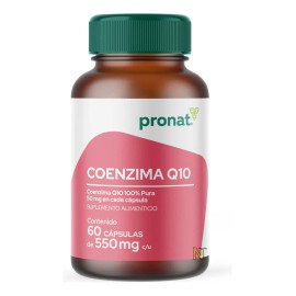 PRONAT Coenzima Q10 ULTRA 💥 | 60 Cápsulas | Energía Celular y Salud Cardiaca