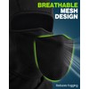 Balaclava Face Mask with Breathable Mesh, Moveable Design Ski Mask