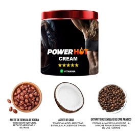 Crema Quema Grasa Reductora Cintura Reafirmarte 300gr Power Hot