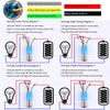 Gebildet 0.63''/16mm Stainless Steel Latching Push Button Switch 12V-24V/5A Power