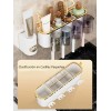 Porta Cepillos Dentales Con 3 Tazas Y Dispensador