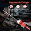 6" Extra Long Extension Electric Die Grinder, 1/4" Variable Speed
