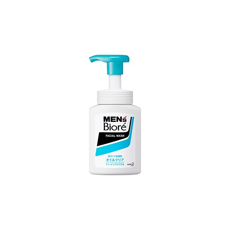 Bioré Men's Biore Foaming Oil Clear Face Wash Spout Refill,