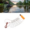 Live Fish Lock with Foam Float Stick Steel Wire Fishing