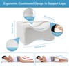 Omasi Ergonomic Knee Cushion For Side Sleepers, Orthopaedic Leg Cushion,