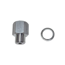 A-Team Performance - 1.5NPT to 1/8NPT Aluminum Fitting Adapter for LS Engine Swap to Oil Pressure Gauge Sensor - Compatible with LS1 LSX LS3, Pack of 1