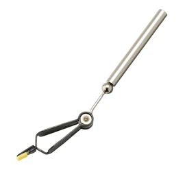 TIEMCO Fly Tying TMC Spinning Hackle Pliers Short, Black