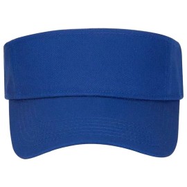 Sun Visor Comfort Fit Adjustable Visor Cap Open Hat Unisex Adult Royal Blue New