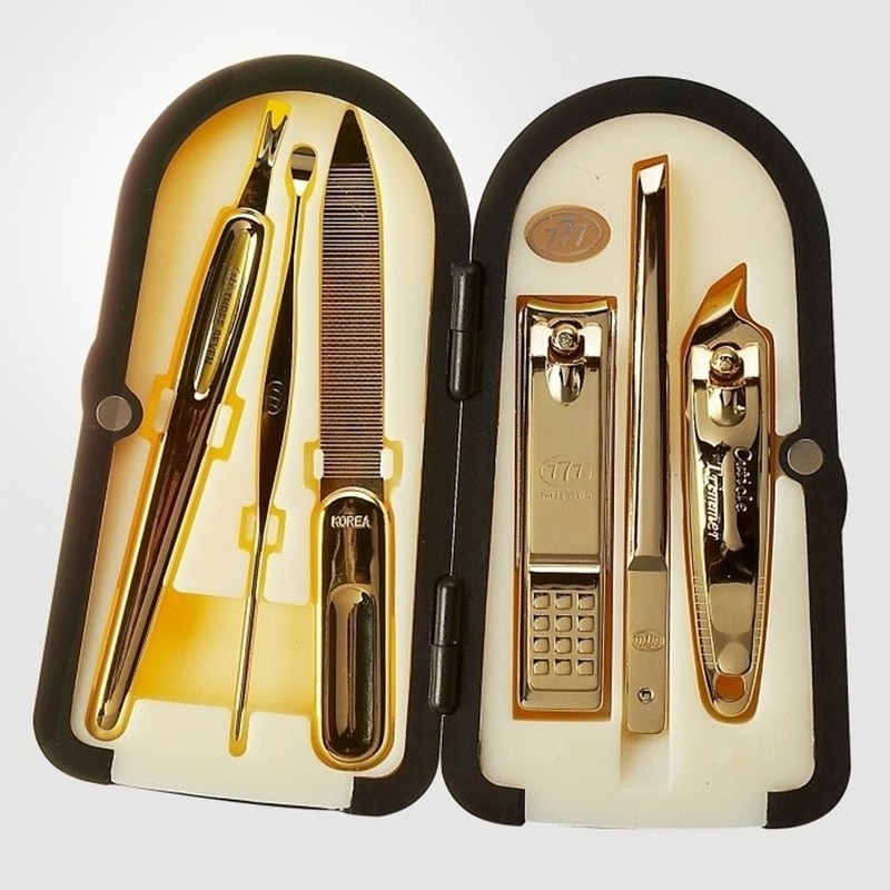 Naekkeodeuktem Three Seven Nail Clipper (TS-4000G) 777 Nail Clipper Set