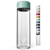 EVER VESSEL Glass Water Bottle 20oz - Non-insulated | Borosilicate