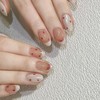 6 Pack (144 pcs) Nail Tips Popular Medium Design, NIUANIUA