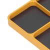 Metal Magnetic Tray, Heat Resistant Yellow Magnetic Tray, Keeping Organized