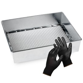 Wenses Soil Sifter, Standard Size (12 x 10 inches) with 1/4-inch Mesh, Garden Sieve for Dirt, Sand, Rocks, and Compost