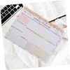 jojofuny Weekly Planner Notebook Undated Spiral Planner for Home School