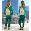 CF CATTERFELD Women's Nylon City Backpack, beige