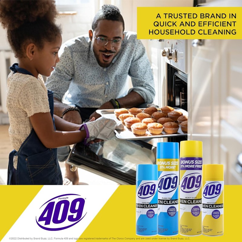 409 Heavy Duty Spray-On Oven Cleaner | Cuts Through Grease