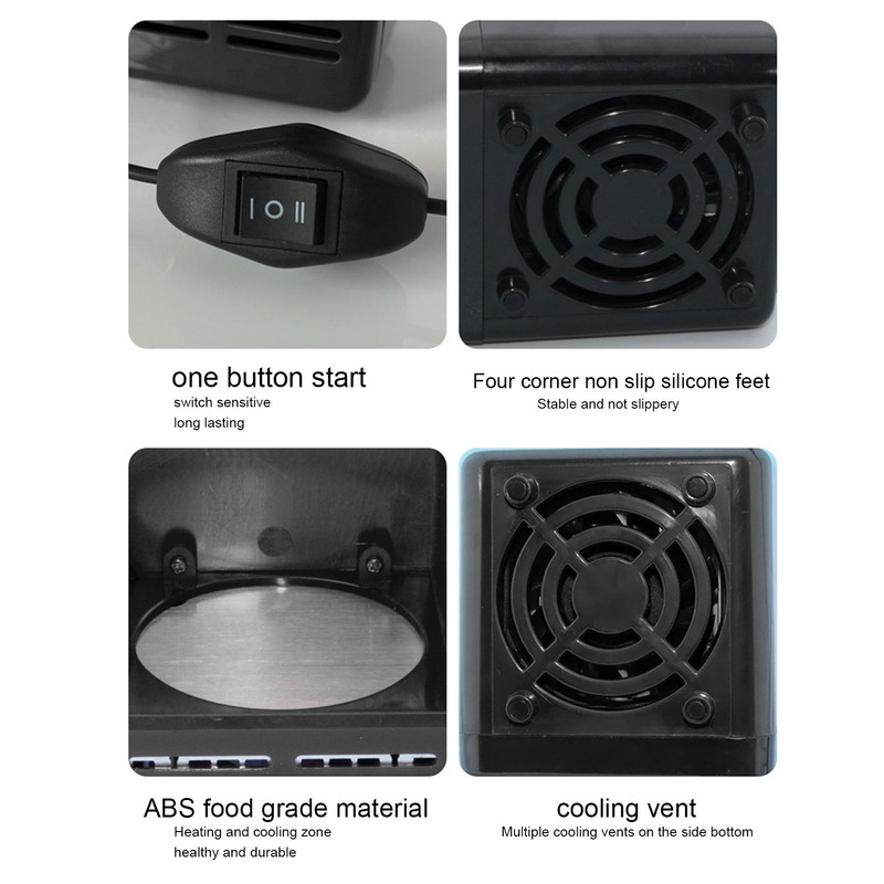 USB Fridge Insulated Cooling Small Portable Low Decibel Energy Saving