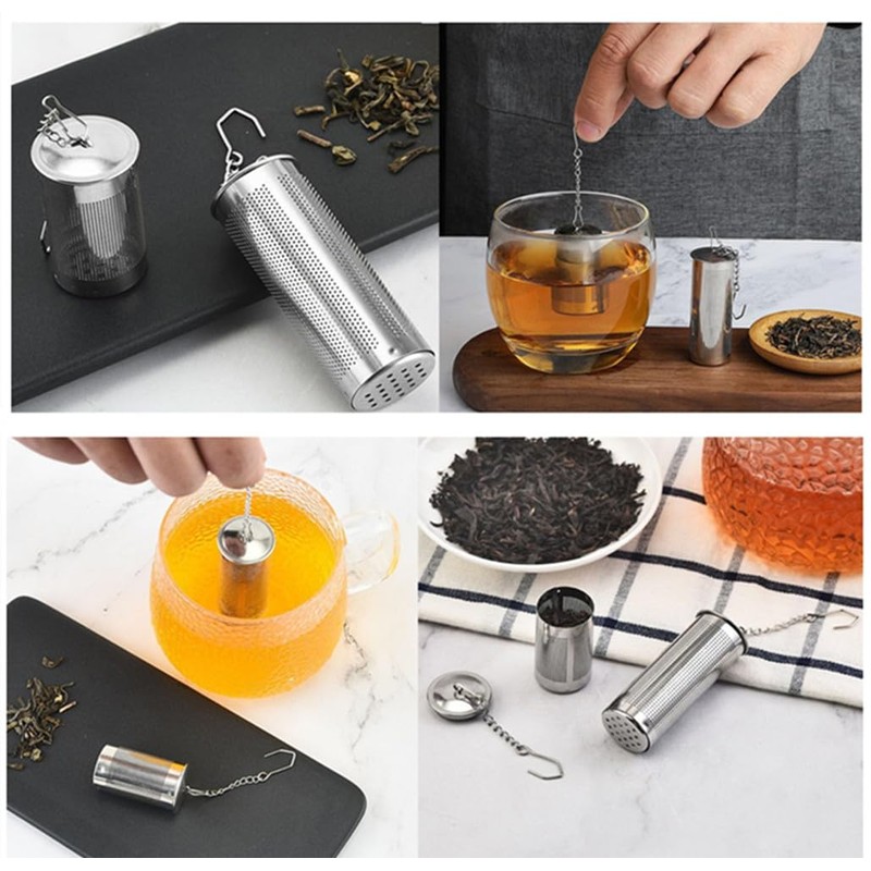 4 Pcs Paifeancodill Stainless Steel Mesh Tea Strainers Tea Strainer