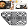 POPUBBY Silicone Kitchen Sink Protector Mat, 26"X 14"