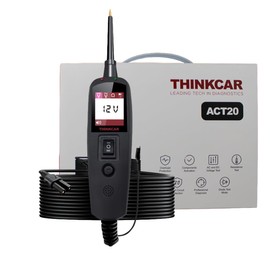 THINKCAR ACT20 Probador de Circuitos Eléctricos Automotriz, Comprobador de Voltaje AC/DC, Diagnóstico Profesional con Pantalla Digital