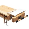 DOONARCES Woodworking Bench Vise, Portable Wood Vise Workbench, Hard Wood