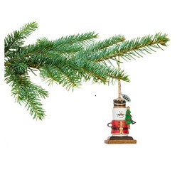 Smores Nutcracker Christmas Ornament - Arrives in Gift Box - Durable Resin Christmas Ornament - Christmas Tree Decoration and Christmas Tree Ornament - Nutcracker Ornament - 2024 Christmas Ornament